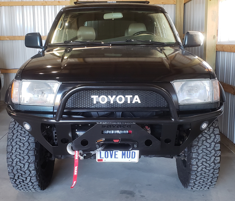 Illustration for article titled Front Bumper/Winch Installed on Project 4Runner